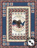 Stonehenge Land of the Free Stars and Stripes - Braided Chevron Free Quilt Pattern by Northcott