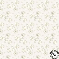 Marcus Fabrics Dandy Pansies Rustling Cream Marcus Fabrics Dandy Pansies Rustling Cream