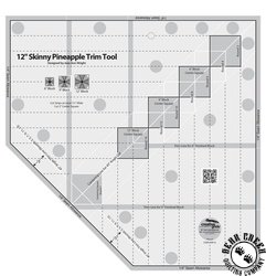 Creative Grids 12 Inch Skinny Pineapple Trim Tool