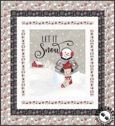 Hello Winter Let It Snow Free Quilt Pattern