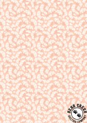 Lewis and Irene Fabrics Honey Sweet Cow Parsley Peach Blush Lewis and Irene Fabrics Honey Sweet Cow Parsley Peach Blush