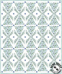 Gemstones Blue Triangles Free Quilt Pattern Gemstones Blue Triangles Free Quilt Pattern