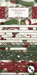 Woodland Snowmen Strip Roll by Wilmington Prints