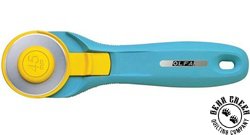 Olfa Splash 45mm Rotary Cutter - Aqua Olfa Splash 45mm Rotary Cutter - Aqua