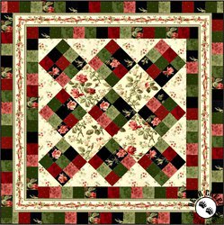 Rosey Ribbons Free Quilt Pattern