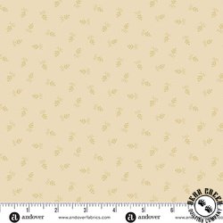 Andover Fabrics Autumn Woods Conifer Cream