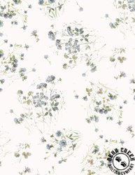 Wilmington Prints Au Naturel Large Floral Ivory