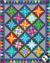 Gemstone Gem Stars Free Quilt Pattern