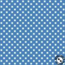 Maywood Studio Kimberbell Star Spangled Beauty Tiny Quilt Stars Soft Blue Maywood Studio Kimberbell Star Spangled Beauty Tiny Quilt Stars Soft Blue