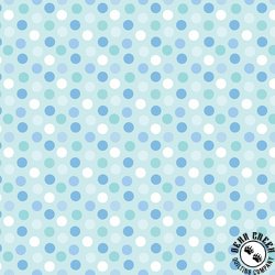 Riley Blake Designs Special Delivery Dots Blue