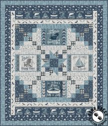 A Day At The Lake (Full + Bonus Pillow) Free Quilt Pattern