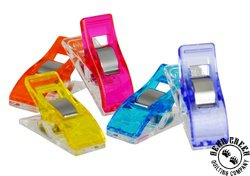 Clover Wonder Clips 10 Pack - ASSORTED