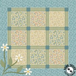 My Secret Garden - Field of Daisies Free Quilt Pattern