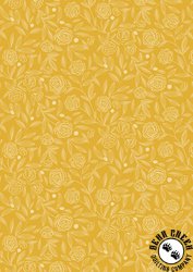 Lewis and Irene Fabrics Joys of Spring Camellias Charm Sunrise Orange Lewis and Irene Fabrics Joys of Spring Camellias Charm Sunrise Orange