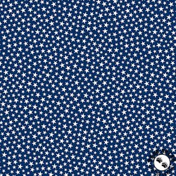 Maywood Studio Kimberbell Star Spangled Beauty Sparkle Stars Navy