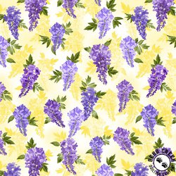 Michael Miller Fabrics Wisteria Lane Breeze Citron