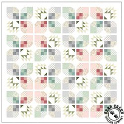 Petit Point Gentle Flowers Free Quilt Pattern