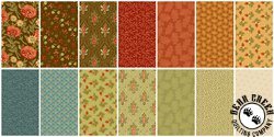 Autumn Woods Strip Roll by Andover Fabrics