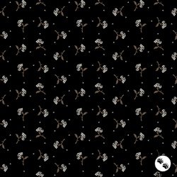 Windham Fabrics Circa Onyx Hydrangea Onyx